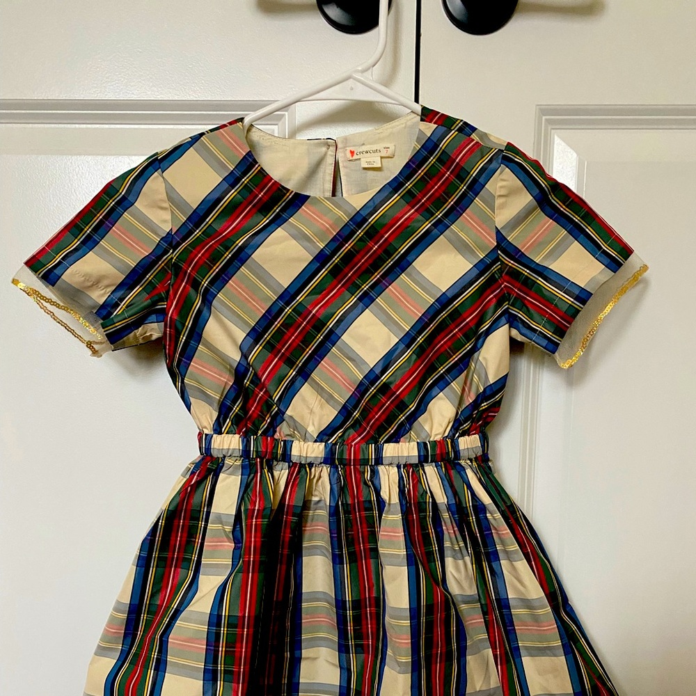 Crewcuts size 7 polyester dress